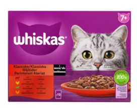 Whiskas Whiskas 7+ perinteiset ateriat 12x85g 443713