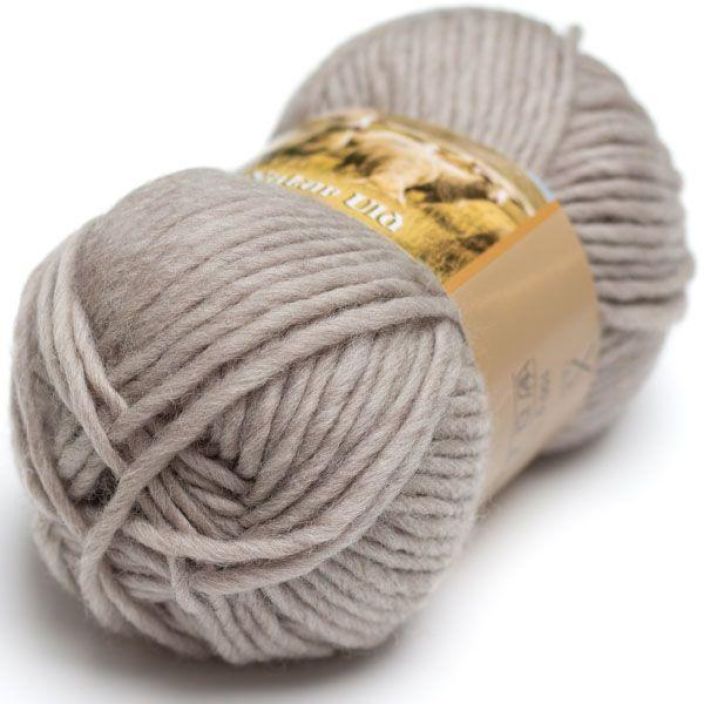 Hjertegarn Natur Uld 0910 Meleerattu beige 100g HNU-0910