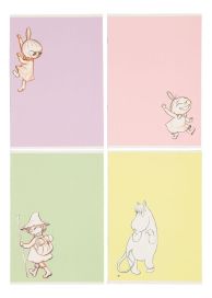 Muumi nidottu vihko pastelli A5/40