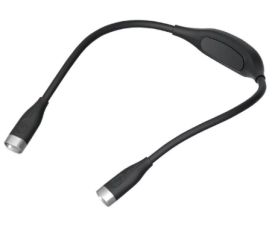 Vatti Vatti lukuvalo LED ladattava musta