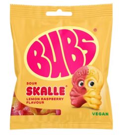 BUBS Lemon Raspberry Skalle 155g
