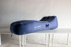 Giga Lounger täyttyvä lepotuoli 180cm sin. 622519
