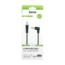 Hama HAMA Audio Johto 3.5mm-3.5mm 90° 0.5m 205285