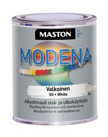 Modena kiiltävä valkoinen 1L