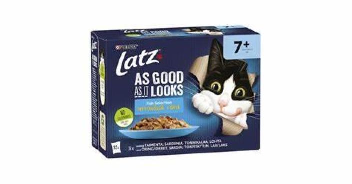 Latz Agail 12x85g Senior Fish lajitelma hyytelossa 12449350 969-1133