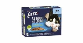 Latz Latz Agail 12x85g Senior Fish lajitelma hyytelössä 12449350