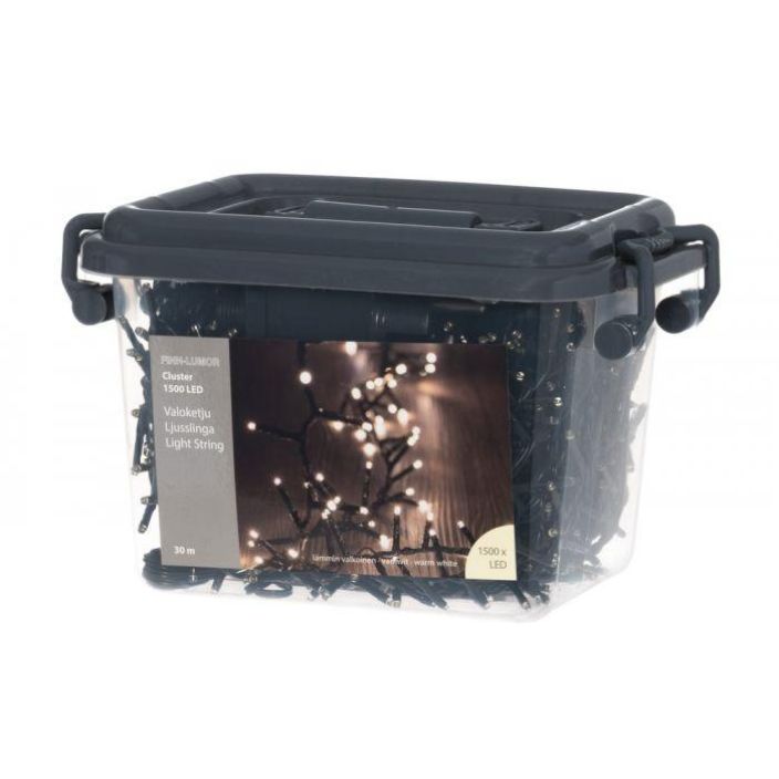 Finnlumor cluster-valosarja 1500led 310947 tuotekuva 1