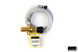 Kaasuvirtausmittari kertakäyttöisille suojakaasupulloille