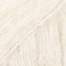 Drops Brushed Alpaca Silk 01 off white 25g