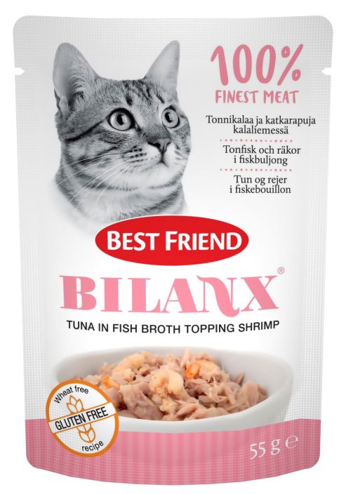 BF Bilanx tonnikalaa ja katkarapuja kalaliemessa 55g 1211610 905-642 1211610
