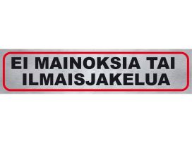 Pisla Tarra "ei mainoksia" 70710580