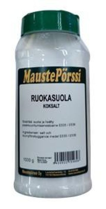 Mausteporssi Ruokasuola 1000g Ruokasuola.