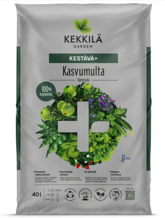 Kekkila kasvumulta Kestava+ 40L 940-028