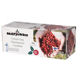 Marjukka pakastepussi 5L 50kpl