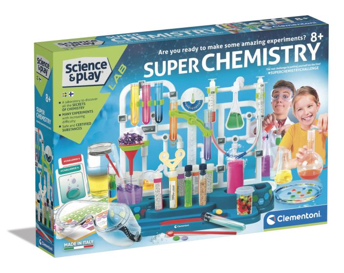 Clementoni Super Chemistry 48023010 926-7298 verkkoon Clementoni Super Chemistry 48023010 926-7298 verkkoon