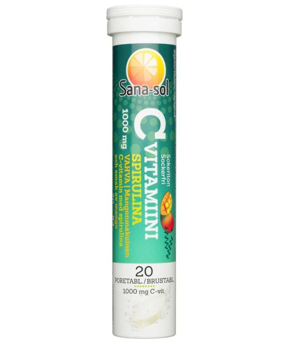 Sana-Sol vitamiiniporeet 20g Eri makuisia vitamiini poretabletteja.