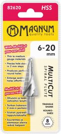 Magnum levyporanterä Multicut 6-20mm