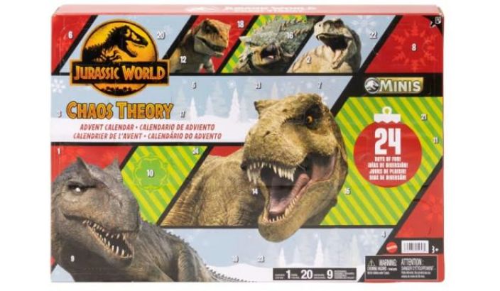 Jurassic World joulukalenteri 02523011 Jurassic World joulukalenteri 02523011