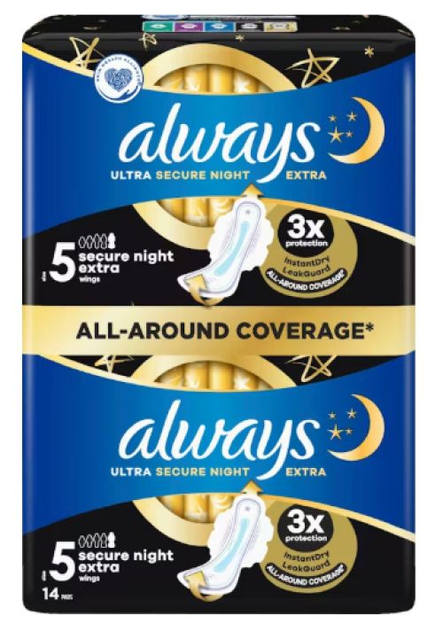 Always ultra secure night extra 14kpl Always ultra secure night extra 14kpl
