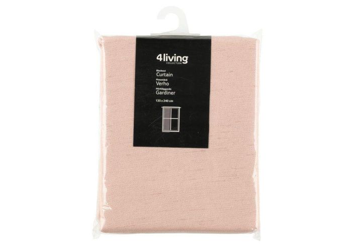 4Living pimennysverho Moona roosa 135x240cm 605994 tuotekuva 2