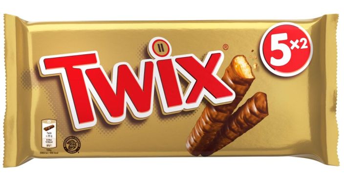 Twix 5-pack 250g 905-2090 Twix 5-pack 250g 905-2090
