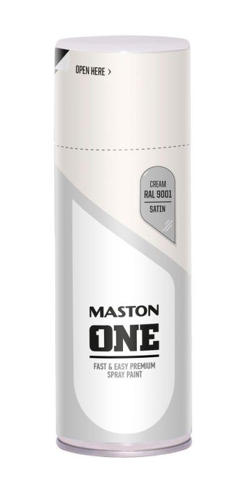 Spraymaali One kermanvalk. 400ml 1109001S 908-548