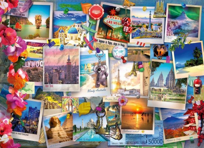 World Travel Pinboard 500p 12001489 tuotekuva 1