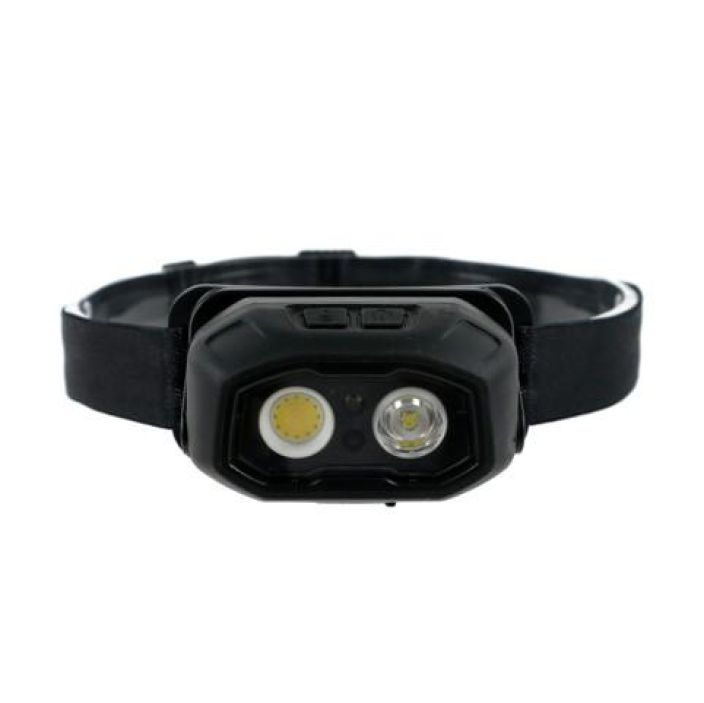 Berg Otsalamppu ladattava 800lm sensori COB LED 2000mAh Berg Otsalamppu ladattava 800lm sensori COB LED 2000mAh