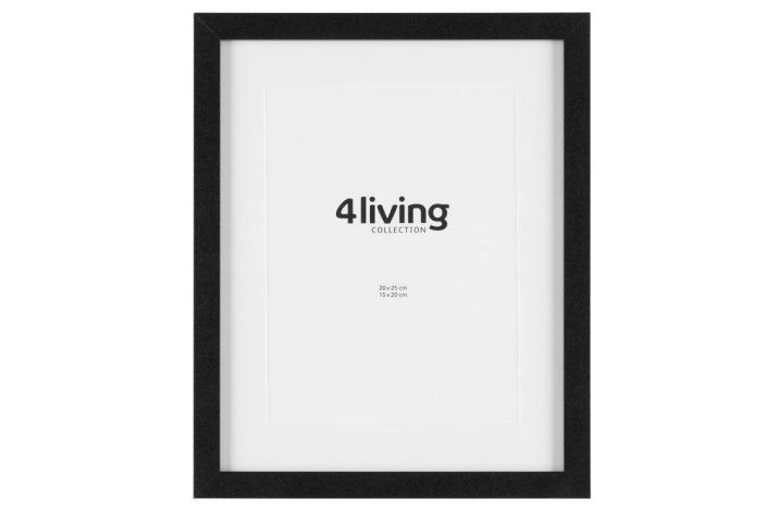 4living valokuvakehys Nice musta 20x25cm Kehysta elamasi tarkeimmat hetket. Kehyksen voi ripustaa seinalle tai asettaa