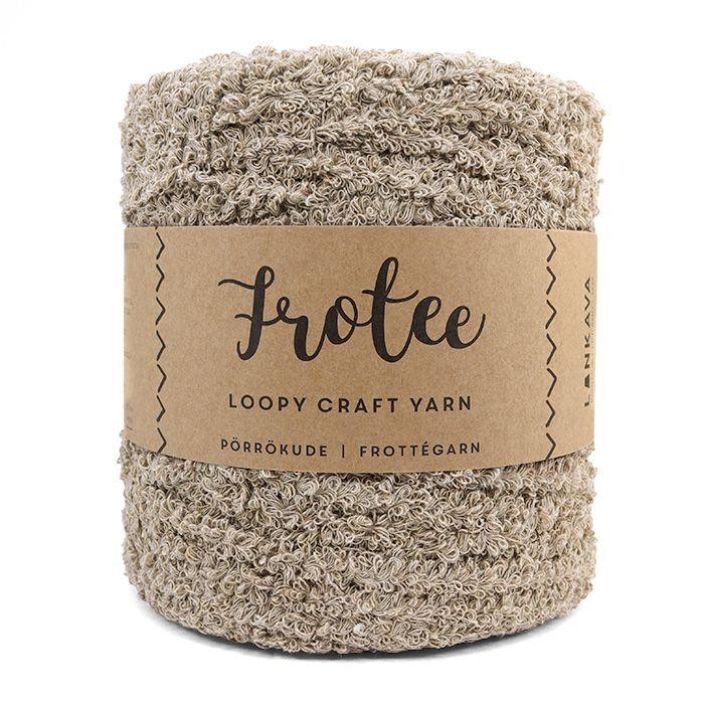 Lankava Frotee porrokude 73 pellavanbeige 1,2kg Lankava Frotee porrokude 73 pellavanbeige 1,2kg