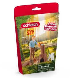 Schleich Sch Pocket Set Metsänhoitaja 81475