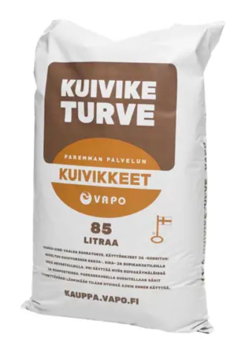Vapo kuiviketurvesakki 85L Vapo kuiviketurvesakki 85L