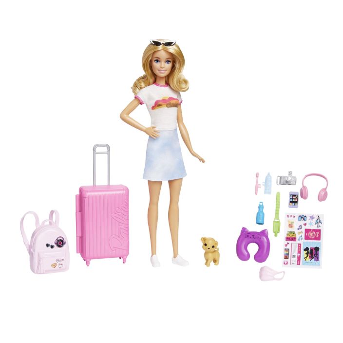 Barbie Travel barbie Malibu HJY18 00723003 tuotekuva 1