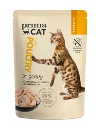 PrimaCat PC siipikarjaa kastikkeessa 85g 9216