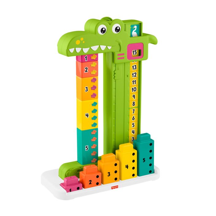 Fisher-Price Adding Alligator pinoamislelu JCT13 64025017 tuotekuva 1