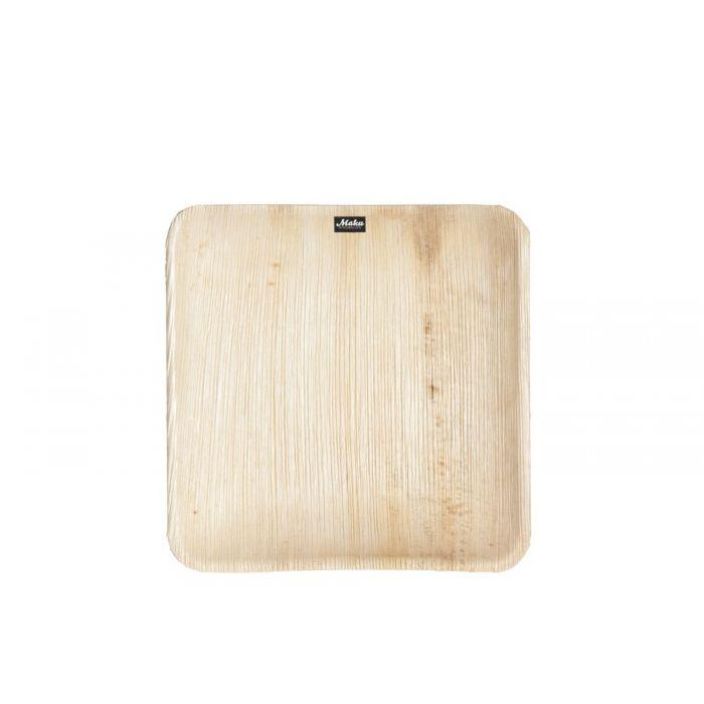 Maku lautanen palmunlehti 20x20cm 10kpl 304809 924-9958 Nelio 20x20cm