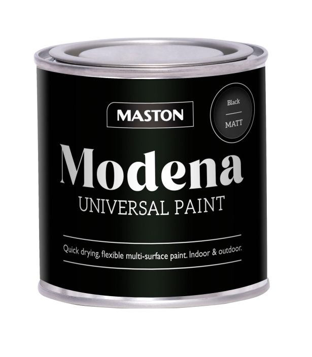Maston Modena matta musta 121 250ml 604850 tuotekuva 1