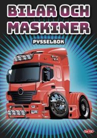Tactic Bilar och maskiner pysselbok 52624