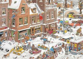 Jan van Haasteren Streetlife 1000 palaa