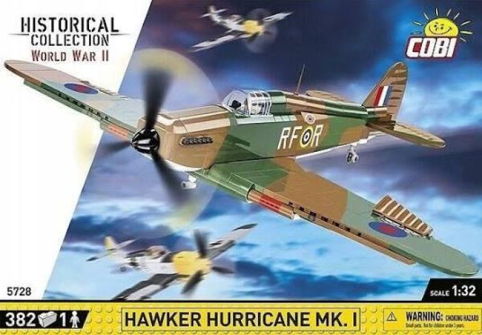 Cobi Hawker Hurrican MK.I 377 osaa C5728 Cobi Hawker Hurrican MK.I 377 osaa C5728