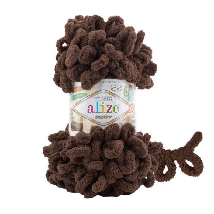 Alize Puffy 493 suklaanruskea 100g PUFFY-493 Alize Puffy 493 suklaanruskea 100g PUFFY-493