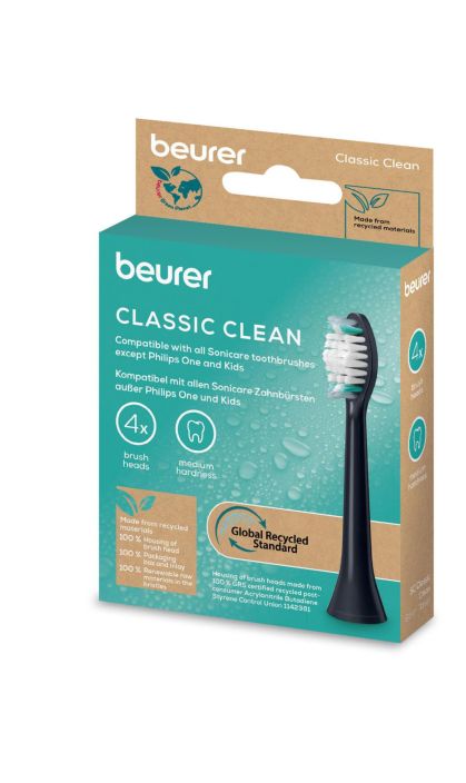 Beurer SC vaihtoharja Classic Clean 4kpl BEU10521 Beurer SC vaihtoharja Classic Clean 4kpl BEU10521