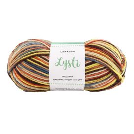 Lankava Lankava Lysti sukkalanka 6212 Auringonkukka 100g LYSTI-6212