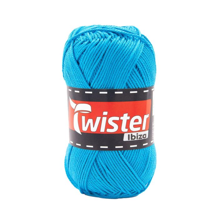 Twister Ibiza puuvillalanka 65 turkis 50g