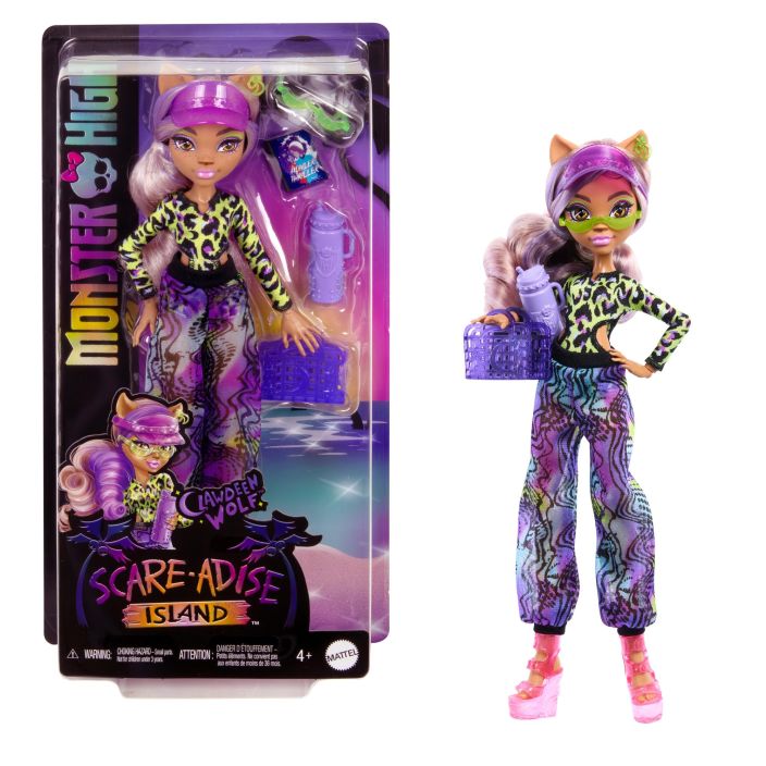 Monster High Scaredise Island Clawdeen 01125007 926-7523
