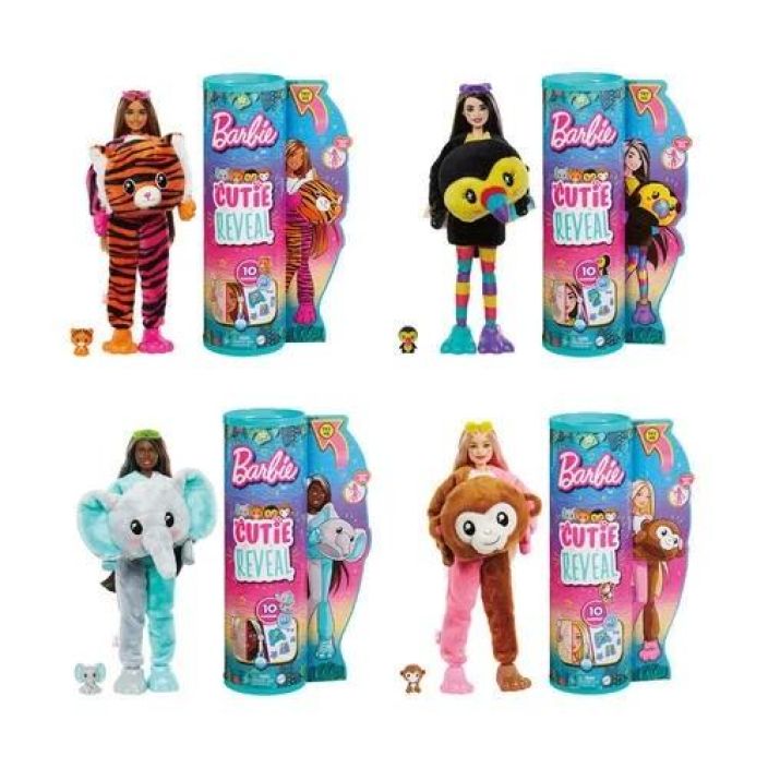 Barbie cutie reveal jungle friends HKP97 00523003 HKP97 926-7047