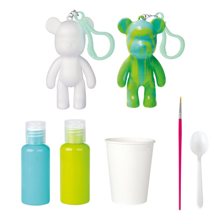 Marbleous Marble Karhu avaimenperä setti 6 osaa 39925046 tuotekuva 1