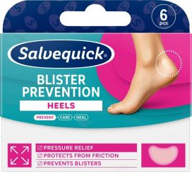 Salvequick Blister Prevention Heels rakkolaastari 6kpl