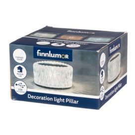 Finnlumor Finnlumor koristevalaisin Pilari matala 640564