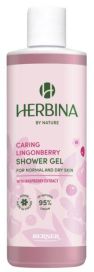Herbina Herbina suihkugeeli Caring Lingonberry 250ml 1000000959